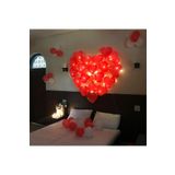 RAYTOYS OYUNCAK Vıp Kalite 100 Adet Kalpli Balon Kırmızı Kalpli Balon Kırmızı Balon Sevgililer Gününe Kırmızı Balon KIRMIZI