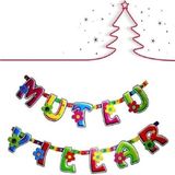 RAYTOYS OYUNCAK Yılbaşı Süsleri Mutlu Yıllar Yazısı Vitrin Dekor Süsleri Noel Süsleri Cam Süsleri