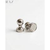 RAZ 10'lu Manyetik Metal Mıknatıs Seti - Metal Pano Mıknatısı / Neodyum Mıknatıs/ Magnetic Push Pin