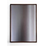Raz Manyetik Metal Pano Duvar Panosu (Koyu Ceviz Ahşap) - Ahsap Çerçeveli Not ve Fotoğraf Panosu (Magnetic Board) 60 * 90