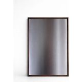 Raz Manyetik Metal Pano Duvar Panosu (Koyu Ceviz Ahşap) - Ahsap Çerçeveli Not ve Fotoğraf Panosu (Magnetic Board) - 60*90 - Ahşap - Ceviz