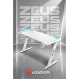 Razador 2112 Zeus Rgb Ledli Oyuncu Masası 120x60x74 Beyaz