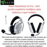 Razer Blackshark V3 Pro - Anc Gürültü Engelleme Özelliğine Sahip Kablosuz E-Spor Kulaklık + Razer Kablolu Oyuncu Mouse Hediye - Beyaz
