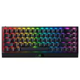 Razer Blackwidow V3 Mini Hyperspeed (Sarı Anahtar) - Kablosuz %65 Mekanik Oyun Klavyesi (Gürültüsüz Mekanik Anahtarlar, Bluetooth, Usb-C) Qwerty Abd Düzeni | Hayalet Ed.
