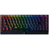 Razer Blackwidow V3 Mini Hyperspeed (Yeşil Anahtar) - Kablosuz %65 Mekanik Oyun Klavyesi (Tıklamalı Mekanik Anahtarlar, Usb-C, Doubleshot Abs Klavye Tuşları) Qwerty Abd Düzeni | Siyah