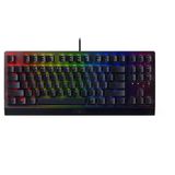 Razer Blackwidow V3 Tenkeyless (Sarı Anahtar) - Sayısal Tuş Takımı Olmayan Mekanik Oyun Klavyesi (Gürültüsüz Mekanik Anahtarlar, Kompakt, Tamamen Programlanabilir Tuşlar) Qwerty Abd Düzeni | Siyah