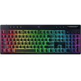 Razer BlackWidow V4 Düşük Profilli HyperSpeed - Kablosuz Düşük Profilli Mekanik Oyun Klavyesi - HyperSpeed & BT - Çoklu Kaydırma Tekerleği - Sarı Anahtarlar | QWERTY ABD Düzeni