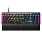 Razer Blackwidow V4 Mekanik Oyun Klavyesi, Chroma Rgb (Mekanik Anahtarlar, Yeşil, 6 Özel Makro Tuş, Abs Tuşları) Fr Düzeni | Siyah
