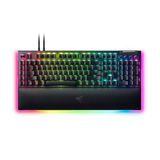 Razer Blackwidow V4 Pro (Yeşil Anahtar) - Mekanik Oyun Klavyesi (Tıklamalı Mekanik Anahtarlar, Komut Tekerleği Ve 8 Makro Tuş, Çok Fonksiyonlu Silindir, Bilek Desteği) Qwerty Abd Düzeni | Siyah