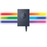 Razer Chroma Işık Şeridi Seti - Gelişmiş Aydınlatma Özelleştirmesi için Kablosuz ARGB Cihazı (ARGB Kontrol Cihazı, 2 Kablosuz Mod, Montaj Braketleri, 1x100cm ve 2x50cm) Siyah