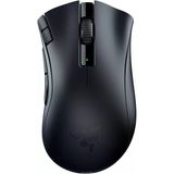 Razer Deathadder V2 X Hyperspeed - Kablosuz Oyun İçin Ergonomik Mouse (235 Saat Pil Ömrü, Hyperspeed Kablosuz, 14K Dpı Optik Sensör, Mekanik Anahtarlar Gen-2, 7 Programlanabilir Düğme) Siyah Teşhir Outlet Vitrin