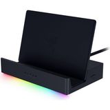 Razer Elde Taşınabilir Dock Chroma - Mobil Oyun Veya Tablet Cihazları Için 6 Bağlantı Noktalı HDMI Şarj Merkezi (3x USB A, 1x Hmdı, 1 Usb-C 100W Geçişli Şarj, 1x Gbe) Siyah - Beyaz