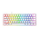 Razer Huntsman Mini (Kırmızı Anahtar) - Kompakt %60 Oyun Klavyesi (Doğrusal Optik Anahtarlar, Doubleshot Pbt Tuş Başlıkları, Çıkarılabilir Usb-C Kablosu) Qwerty Abd Düzeni | Cıva Beyazı