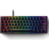 Razer Huntsman Mini Us Layout Rgb %60 Tkl Purple Switch Kablolu Mekanik Oyuncu Klavyesi Teşhir - Siyah