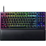 Razer Huntsman V2 Tenkeyless (Kırmızı Anahtar) - Sayısal Tuş Takımı Olmayan Optik Oyun Klavyesi (Doğrusal Optik Anahtarlar, Doubleshot Pbt Klavye Tuşları, Bilek Desteği) Qwerty Abd Düzeni | Siyah