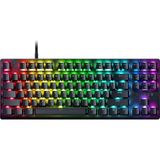 Razer Huntsman V3 X Tenkeyless Kablolu Oyun Klavyesi Purple Switch RGB Türkçe Q Siyah