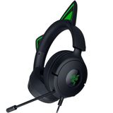 Razer Kraken Kitty V3 X - Oyun için Kablolu Kitty Kulaklık - İkonik Kitty Kulakları - 270 g Hafif - HyperClear Kardioid Mikrofon - TriForce 40 mm Sürücüler - 3,5 mm Jak | Siyah