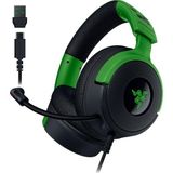 Razer Kraken V4 X Minecraft Edition - Kablolu USB PC Oyun Kulaklığı (TriForce 40mm Sürücüler, Geri Çekilebilir Kardioid Mikrofon, Surround Ses, Chroma RGB, PC ve konsol için) Minecraft