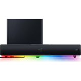 Razer Leviathan V2 - Subwoofer'lı PC Oyun Soundbar'ı (Çok sürücülü PC Soundbar ve Subwoofer, THX Spatial Audio, Bluetooth 5.2, RGB Chroma, Kompakt Form Faktörü) Siyah