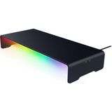 Razer Monitör Standı Chroma - Chroma Rgb Özellikli 4 Yönlü Usb-C Hub'lı Alüminyum Monitör Standı (50CM x 21CM x 7.85CM - Teşhir - Siyah - 50 x 21 cm