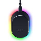 Razer Mouse Dock Pro ve Şarj Yuvası - Razer Oyun Fareleri için (Manyetik Kablosuz Şarj Yuvası, Hiperspeed 4K, 8 RGB Renkli Aydınlatma ve Uyumlu Fareler için Modül) - Siyah
