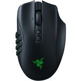 Razer Naga V2 Pro Kablosuz Oyun Faresi: Değiştirilebilir Yan Plaka w/2, 6, 12 Düğme Yapılandırmaları - Odak+20K DPI Optik Sensör - En Hızlı Oyun Fare Anahtarı - Chroma RGB Aydınlatma
