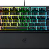 Razer Ornata V3 Tenkeyless - Kompakt Düşük Profil Oyun Klavyesi (Meka-Membran Anahtarlar, Özel Medya Tuşları, Manyetik Yumuşak Dokunuşlu Bilek Desteği) TR Düzeni | Siyah