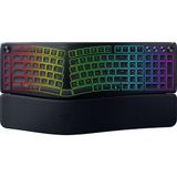 Razer Pro Type Ergo - Kablosuz Bölünmüş Ergonomik Rgb Klavye - Ultra Düz Içe Doğru Kavisli Tuşlar - Aı Prompt Master - Makro Tuş Sırasına Sahip Tam Boyutlu Klavye - Qwerty Abd Düzeni | Siyah