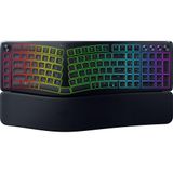 Razer Pro Type Ergo - Kablosuz ikiye ayrılabilir ergonomik RGB klavye - Ultra ince içbükey tuşlar - AI Prompt Master - Makro tuş sırasına sahip tam boyutlu - QWERTY US düzeni | Siyah