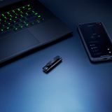 Razer Seiren BT Bluetooth mikrofon Android cihazlar için, mobil/PC akışı, klipsli tasarım, kablosuz yaka yaka, çok yönlü mikrofon, 2 rüzgar çorabı, 3,5 mm bağlantı noktası, vlog kaydı için ideal
