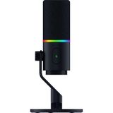 Razer Seiren V3 Pro – Yayıncılar için Dinamik USB Type-C ve XLR Mikrofon - 32 Bit Float Desteği - 30 mm Dinamik Kapsül - Dahili Darbe Emici ve Çıkarılabilir Pop Filtresi - RGB | Siyah