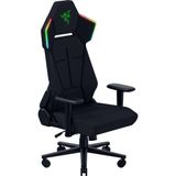 Razer Soma Chroma - Kablosuz Razer Chroma RGB Oyun Koltuğu - Yerleşik Ergonomik Bel Desteği - USB Type-C Bağlantısı - Yerleşik Kontrol Paneli - 155°'ye Kadar Yatırma | Siyah