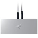 Razer Thunderbolt 5 Dock - 11 port USB-Dock - 3x DisplayPort USB-C - Ethernet - Passthrough 140W - SD/UHS kart - 2x USB-A - M.2 uzatma - AB fişi - PC/Mac | Beyaz