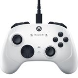 Razer Wolverine V3 Tournament Edition - Xbox X|S ve PC için Kablolu Espor Kumandası (Mecha Dokunsal Aksiyon Düğmeleri, Pro HyperTriggers, 8 yönlü D-Pad, 3m USB-C kablo) Beyaz