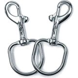 Razor Pair Of Bolt Snaps – 100MM Karabina - Gümüş