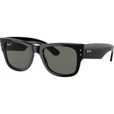 RB 0840S 901/58 51 Ray-Ban MEGA WAYFARER Polarize Güneş Gözlüğü - Siyah