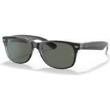 Rb 2132 605258 55 Ray-Ban New Wayfarer Classıc Polarize Güneş Gözlüğü - Şeffaf - Siyah