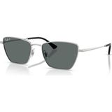 Rb 3783 003/81 53 Ray-Ban Drea Polarize Güneş Gözlüğü - Gümüş