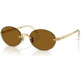 Rb 3929 001/83 54 Ray-Ban By A$ap Rocky Polarize Güneş Gözlüğü - Altın - Kahverengi