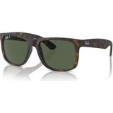 RB 4165 865/9A 55 Ray-Ban JUSTIN Polarize Güneş Gözlüğü - Kahverengi