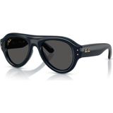 Rb 4925 689587 52 Ray-Ban Avıator Puffer Güneş Gözlüğü - Siyah