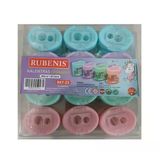 Rb. Pastel 4 Renkli Oval Çift Açacaklı