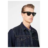Rb2140 901 50Wayfarer Siyah Kemik Yeşil Camlı Unisex Güneş Gözlüğü Rb 2140 901