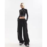 RBG Store Paraşüt Eşofman Sweatpants Bol Joggers Xl - 001-Siyah