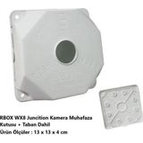 RBOX WX8 Juncition Montaj Buatı Kamera Muhafaza Kutusu Taban Dahil Büyük Boy 50 Adet