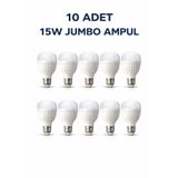 RBR 15W LED Ampul Beyaz Işık 6500K E27 Duy – Güçlü Aydınlatma Tasarruflu Led Lamba