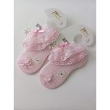 Rbs Çorap Jw Çocuk Dantelli Çorap 2'li - Pembe - 5 Yaş