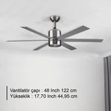 Rbt486 Slv Tavan Vantilatörü