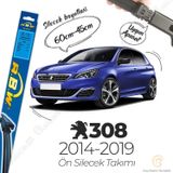 RBW 2014-2019 Peugeot 308 Muz Silecek Takımı