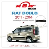 Rbw Arka Silecek Fiat Doblo Tek Kapı 2011-2014 İle Uyumlu